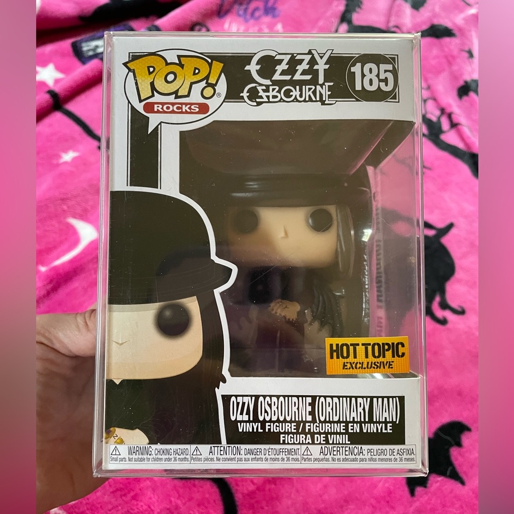 NIB w/ Protector Ozzy Osbourne Pop Funko Ordinary Man Hot Topic Exclusive💀